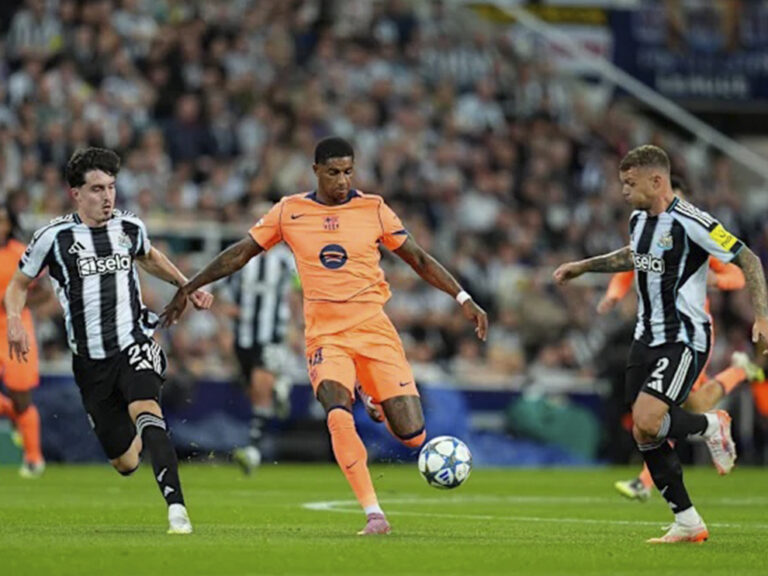 Rashford Brilha e Barcelona Bate Newcastle por 2-1 na Liga dos Campeões