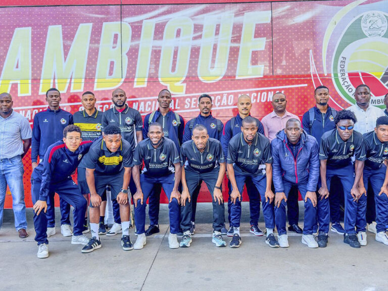 Seleção Nacional de Futsal já está em Moçambique para decidir eliminatória frente à Mauritânia