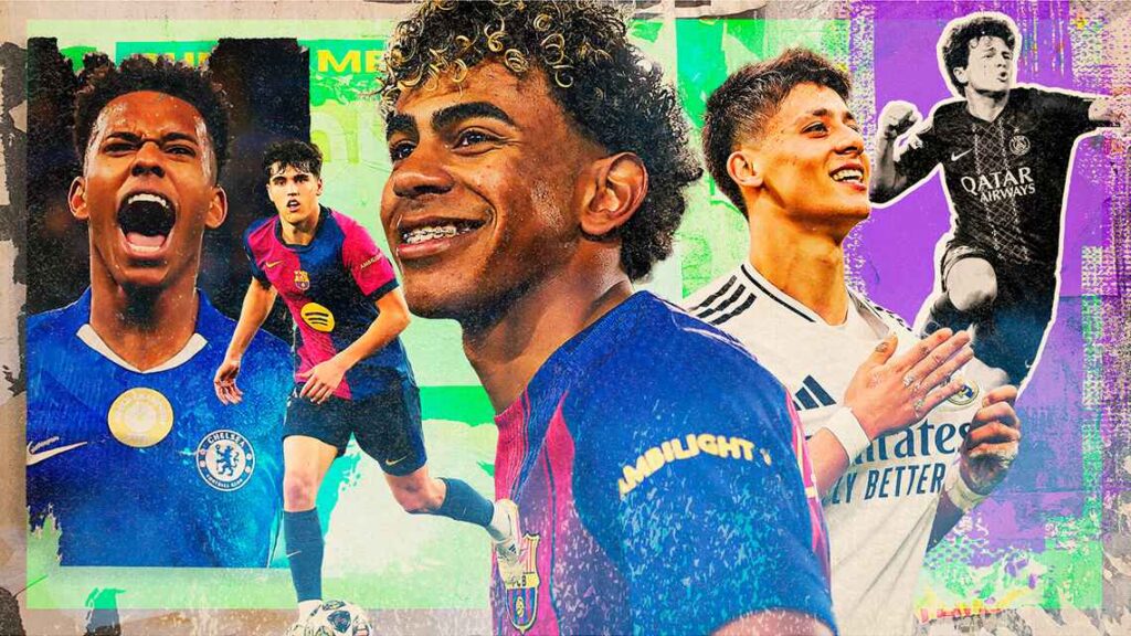 Yamal lidera nova geração: ESPN destaca os melhores jogadores sub-21 do mundo