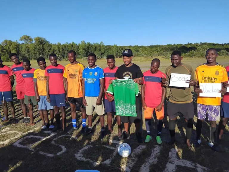 Geny Catamo recebido em festa no Bazaruto e promove turismo em Inhambane