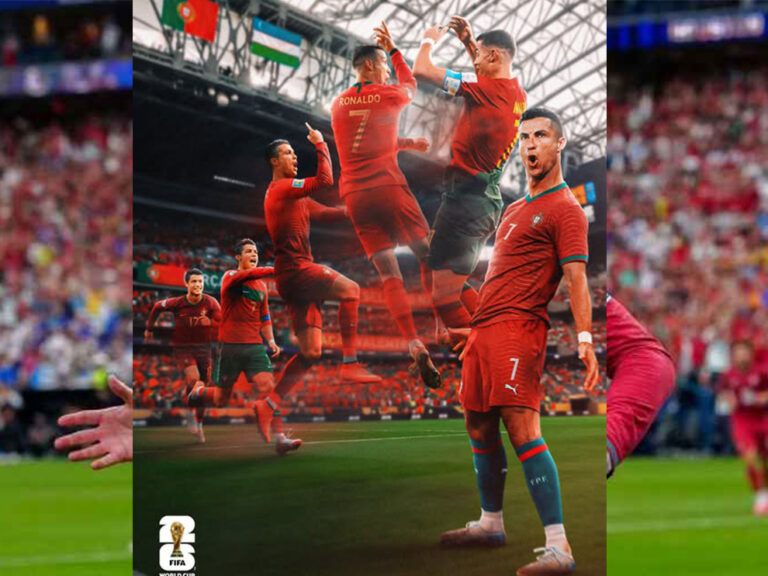 Cristiano Ronaldo: o primeiro jogador a marcar em seis Mundiais