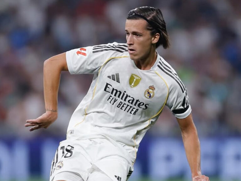 Choque no Santiago Bernabéu: Álvaro Carreras fora contra o Manchester City